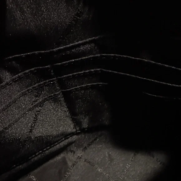 Michael Kors Black and White Geometric Clutch - Picture 3 of 6